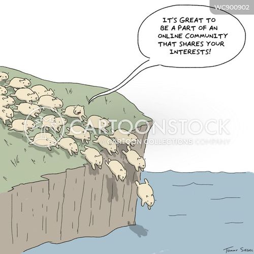 funny lemmings jumping off cliffs