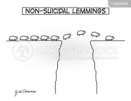 Lemmings Jumping Off Cliffs En Masse Is a Myth