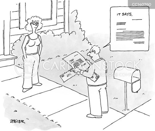 Mailbox Cartoons and Comics - funny pictures from CartoonStock