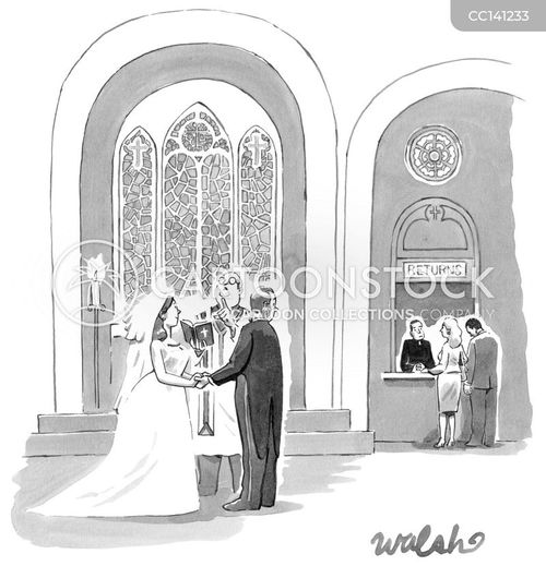 Sacrament Of Marriage Cartoons and Comics - funny pictures from CartoonStock