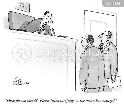 Legal Processes Cartoons and Comics - funny pictures from CartoonStock