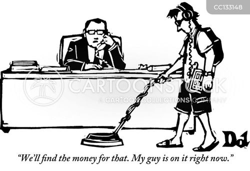 Company Budget Cartoons and Comics - funny pictures from CartoonStock