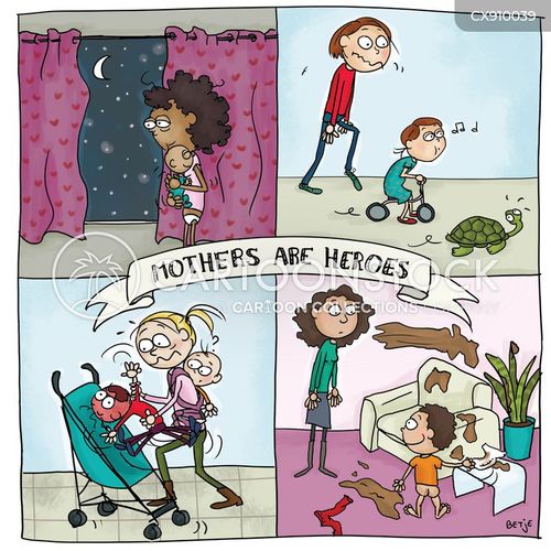 mothers day cartoon