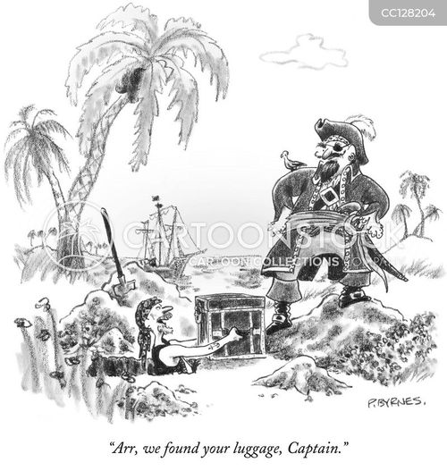 Lost Treasure Cartoons and Comics - funny pictures from CartoonStock