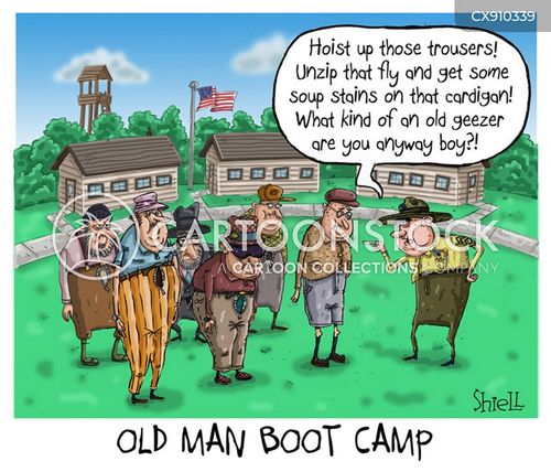 Boot Camp Cartoons and Comics - funny pictures from CartoonStock