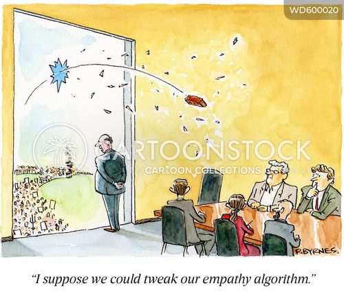Empathy Algorithm Cartoons and Comics - funny pictures from CartoonStock