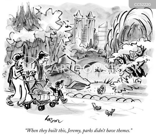 Central Park Cartoon