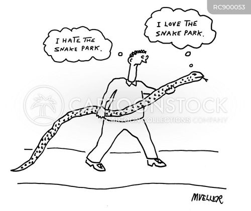 Snake Park Cartoons and Comics - funny pictures from CartoonStock