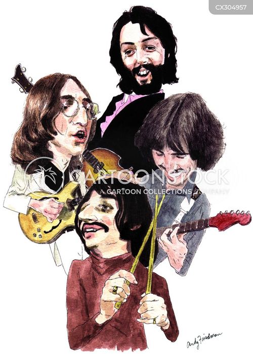 The Beatles Cartoon Paul