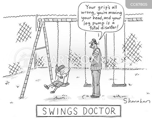 Swing Set Cartoons And Comics Funny Pictures From Cartoonstock