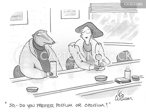 Possum Cartoons And Comics Funny Pictures From Cartoonstock Possums and opossums look almost identical, however, they're different species. possum cartoons and comics funny pictures from cartoonstock