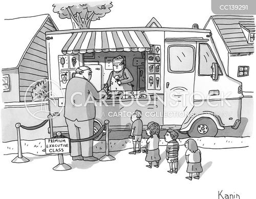 ice cream truck kids cartoon