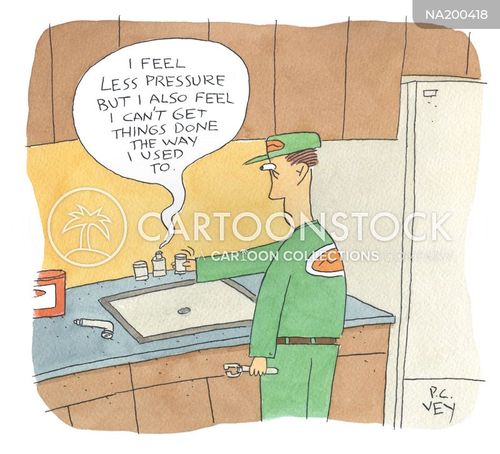 Working Well Under Pressure Cartoons and Comics - funny pictures from  CartoonStock