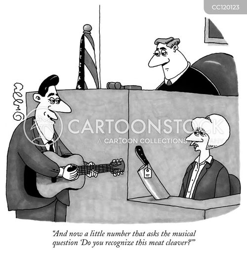 Murder Trials Cartoons