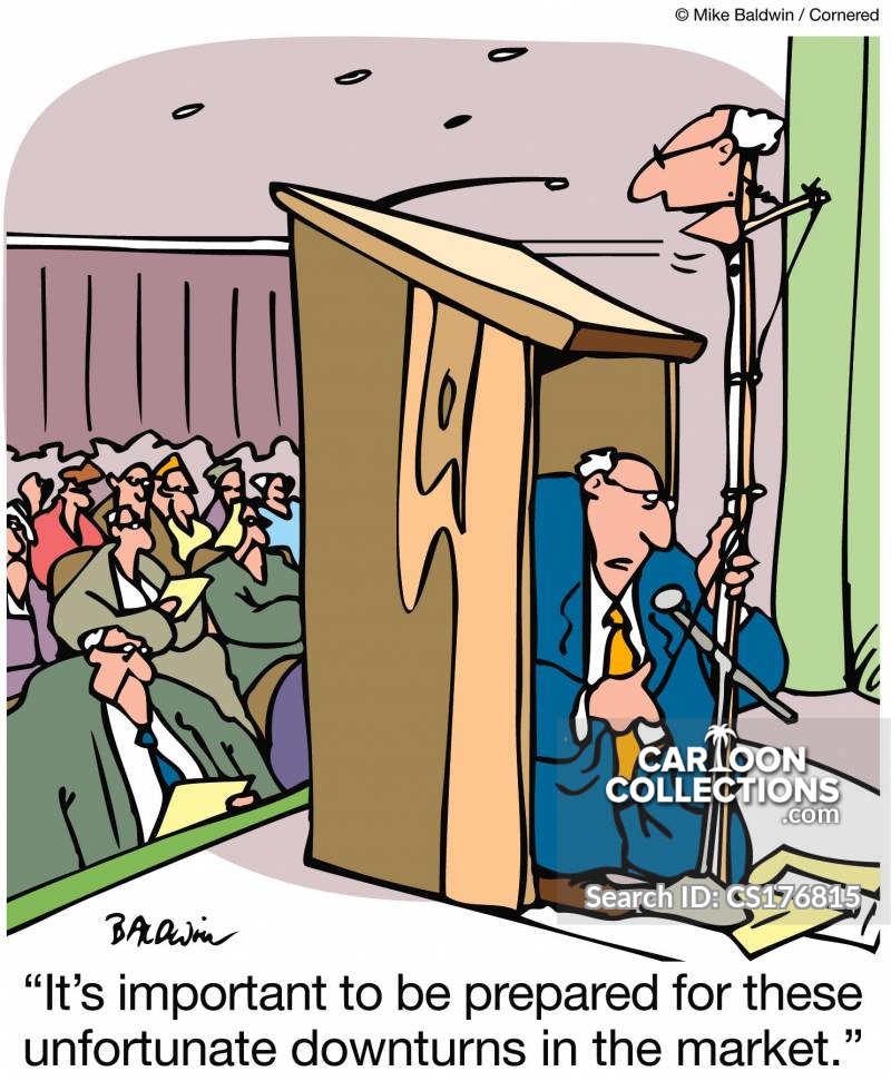 Business Speakers Cartoons