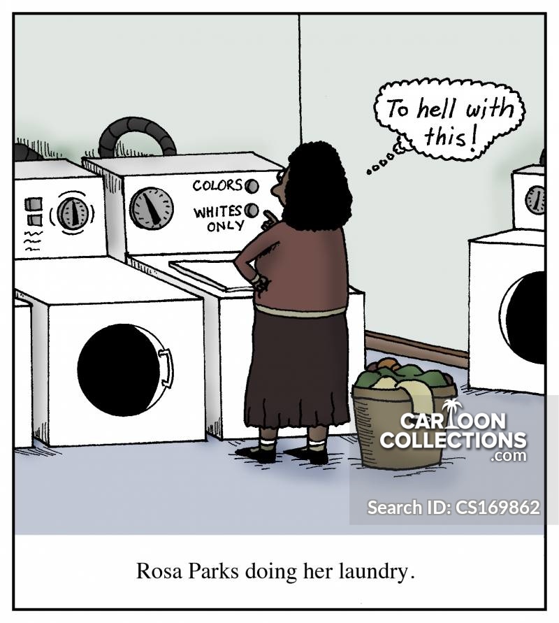 rosa parks cartoon for kids