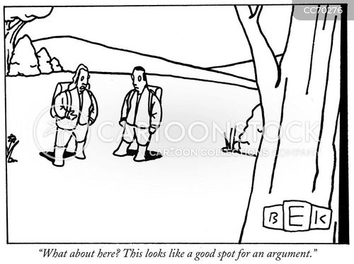 Arguing Couple Cartoons and Comics - funny pictures from CartoonStock