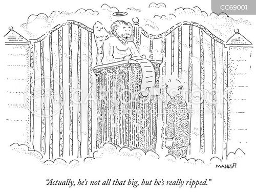 Pearly Gates Cartoons and Comics - funny pictures from CartoonStock