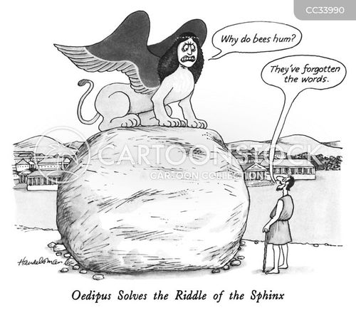 sphinx oedipus riddle