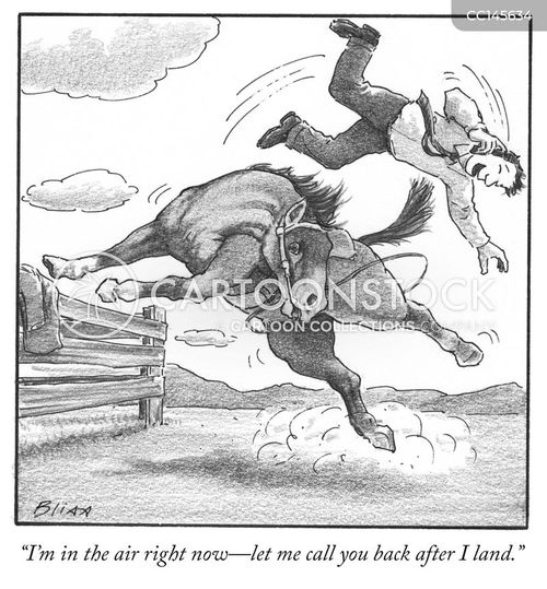 Rodeo Cartoons and Comics - funny pictures from CartoonStock