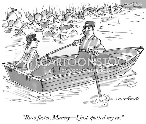 Rowing Cartoons