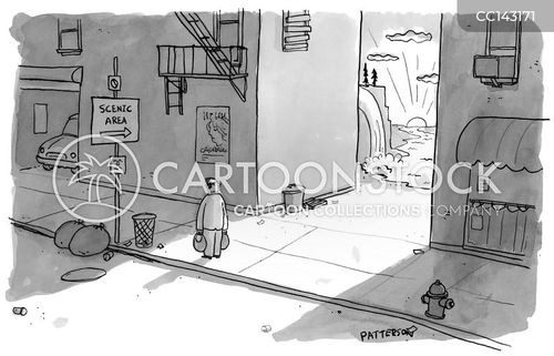 Alleyways Cartoons And Comics Funny Pictures From Cartoonstock