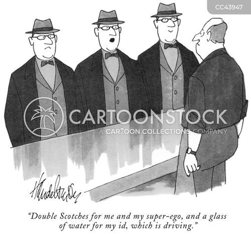 Superego Cartoons and Comics - funny pictures from CartoonStock