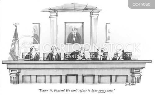 Higher Court Cartoons and Comics - funny pictures from CartoonStock