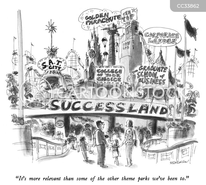 Amusement Park Cartoons and Comics - funny pictures from CartoonStock