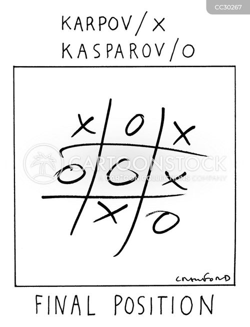 Worlds great chess games karpov - topalov Vector Image