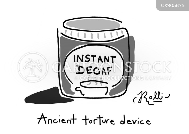 Decaf Coffee Cartoons And Comics Funny Pictures From Cartoonstock