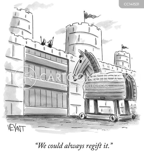 Trojan Horse Cartoons