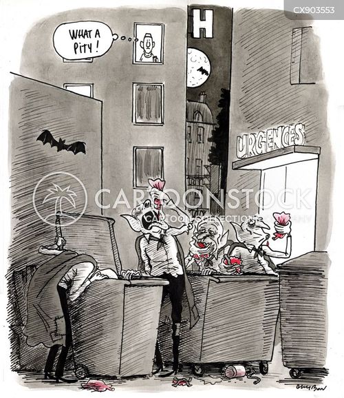Funny Halloween Comics Bats Vamp Vampire Cat' Water Bottle