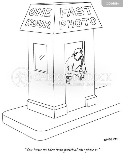 One Hour Photo Cartoons and Comics - funny pictures from CartoonStock
