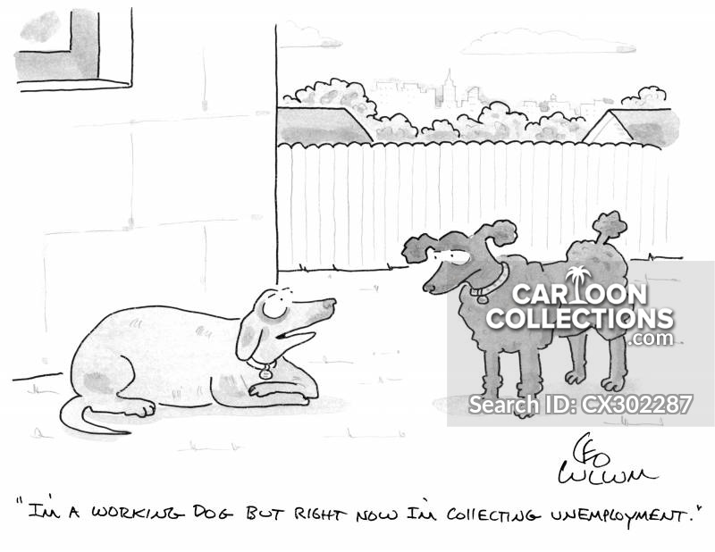 Working Dog Cartoons and Comics - funny pictures from CartoonStock